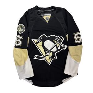 Reebok NHL Pittsburgh Penguins Deryk Engelland #5 Jersey Size 50
